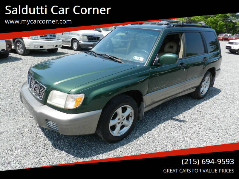 2002 Subaru Forester for sale at Saldutti Car Corner in Gilbertsville PA
