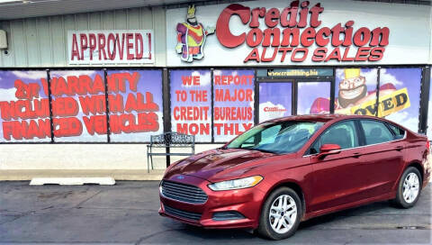 2014 Ford Fusion for sale at Credit Connection Auto Sales in Midwest City OK