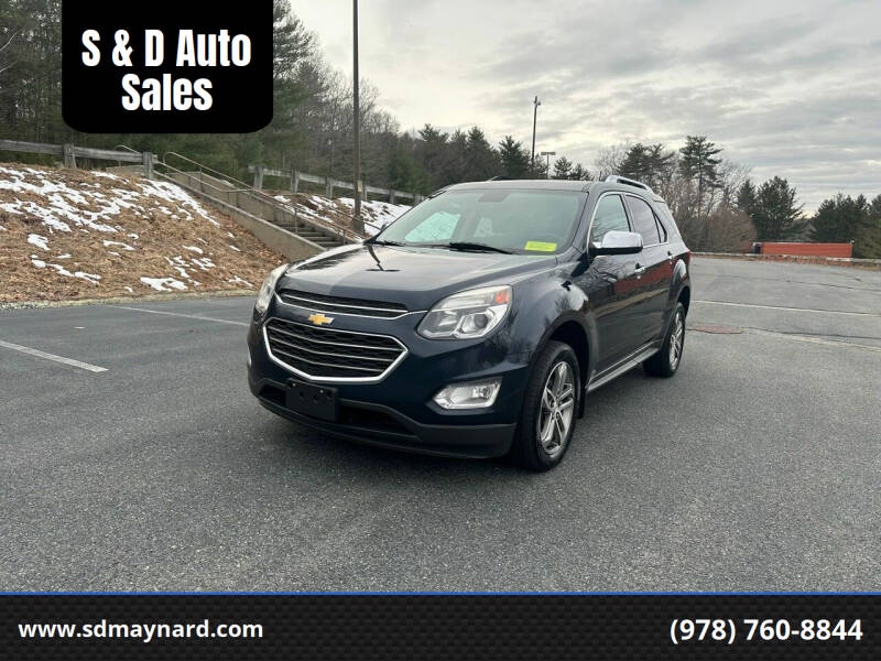 2017 Chevrolet Equinox for sale at S & D Auto Sales in Maynard MA
