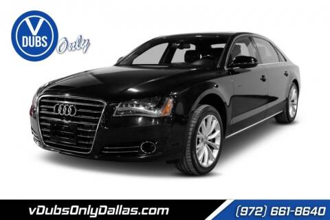 2014 Audi A8 L for sale at VDUBS ONLY in Plano TX