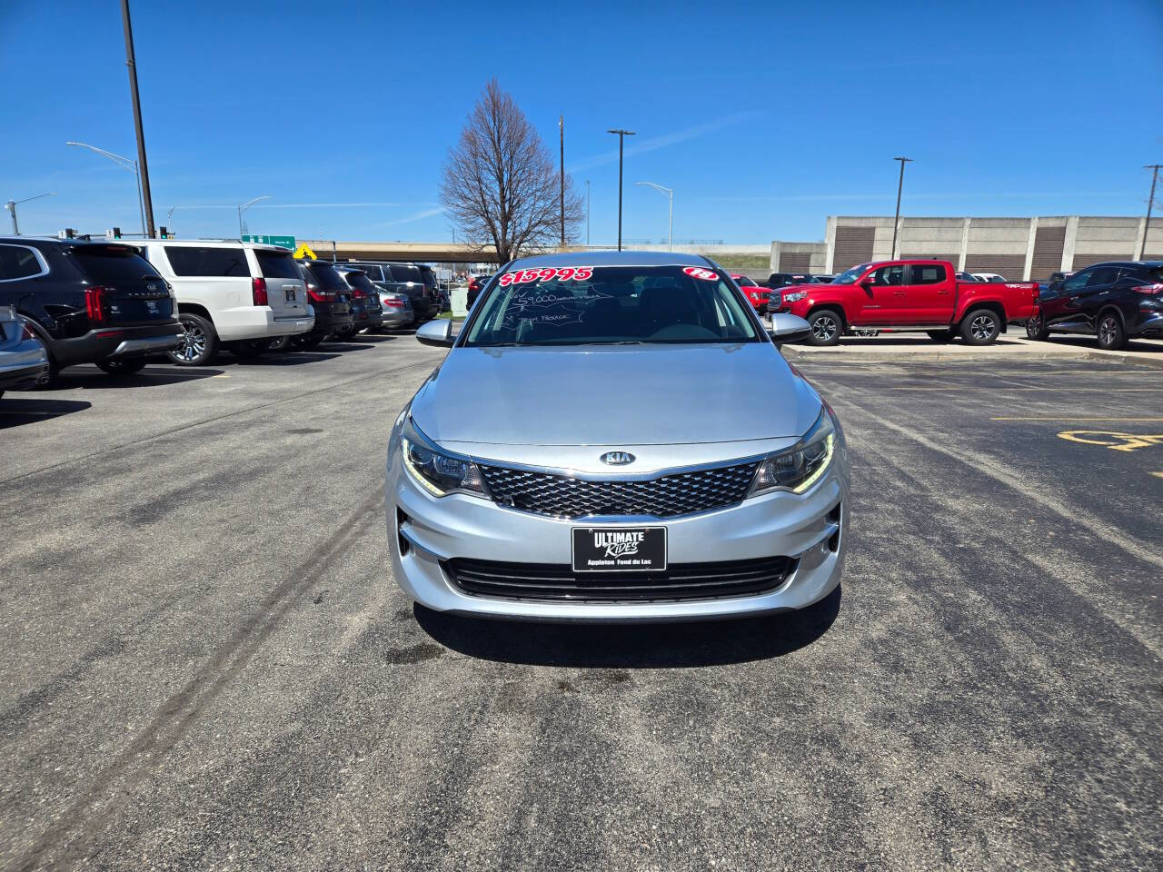 Silver 2018 Kia Optima EX EX 4dr Sedan 2