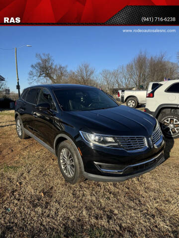 2016 Lincoln MKX for sale at RAS in Winston Salem NC