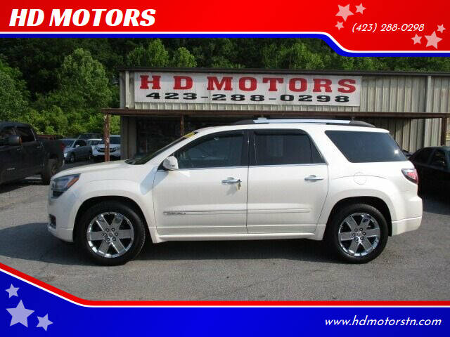 2014 GMC Acadia for sale at HD MOTORS in Kingsport TN