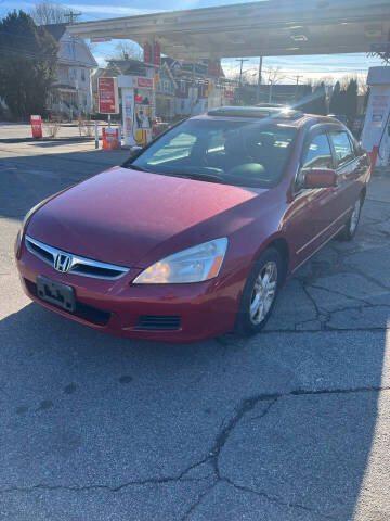 2007 Honda Accord for sale at Attleboro Shell Auto Sales in Attleboro MA