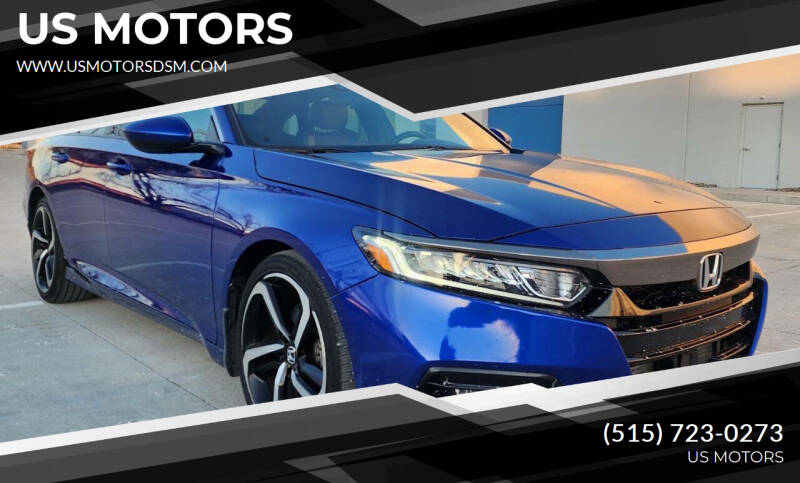 2019 Honda Accord for sale at US MOTORS in Des Moines IA