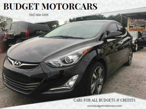 2015 Hyundai Elantra for sale at Budget Motorcars in Tampa FL