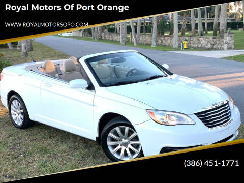 2014 Chrysler 200 Convertible for sale at Royal Motors of Port Orange in Port Orange FL