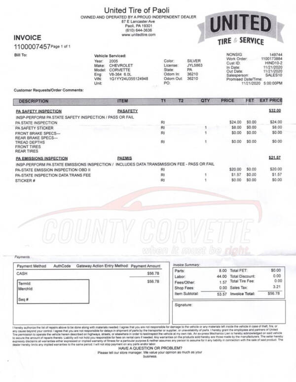 2005 Chevrolet Corvette
