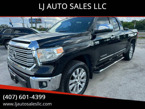 2015 Toyota Tundra for sale at LJ AUTO SALES LLC in Altamonte Springs FL