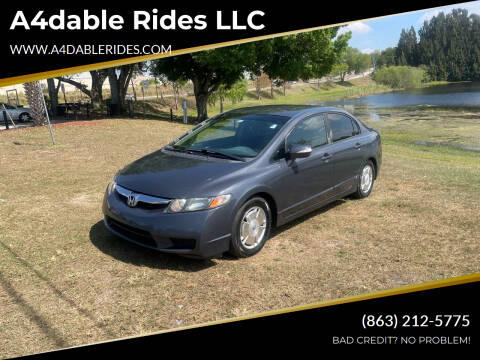 2009 Honda Civic for sale at A4dable Rides LLC in Haines City FL