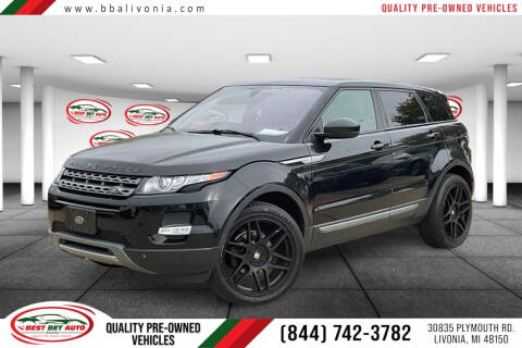 2015 Land Rover Range Rover Evoque for sale at Best Bet Auto in Livonia MI