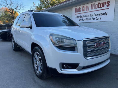 2016 GMC Acadia for sale at Oak City Motors in Garner NC