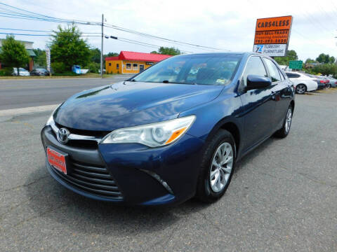 2015 Toyota Camry for sale at Cars 4 Less in Manassas VA