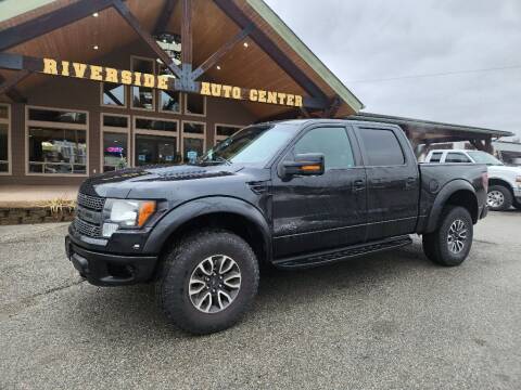 2012 Ford F-150 for sale at RIVERSIDE AUTO CENTER in Bonners Ferry ID