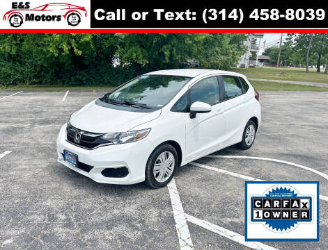 2019 Honda Fit for sale at E & S MOTORS in Imperial MO