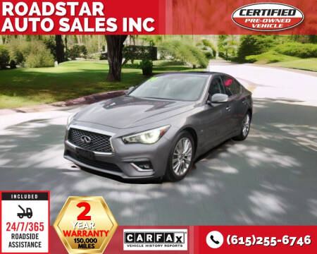 2020 Infiniti Q50 for sale at Roadstar Auto Sales Inc in Nashville TN