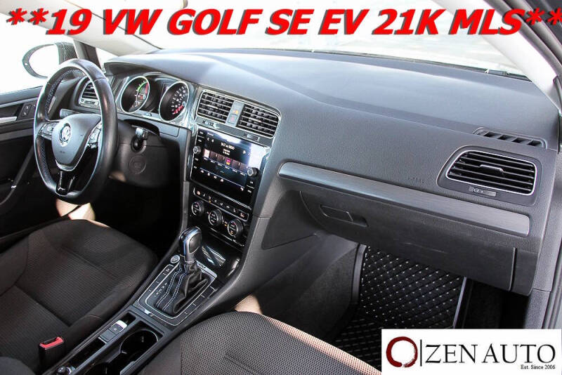 2019 Volkswagen e-Golf SE