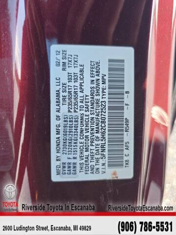 2012 Honda Odyssey EX-L