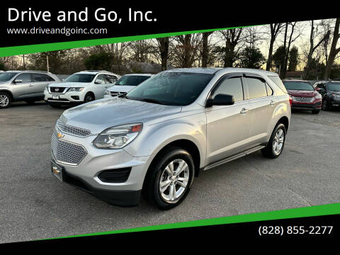 2016 Chevrolet Equinox for sale at Drive and Go, Inc. in Hickory NC