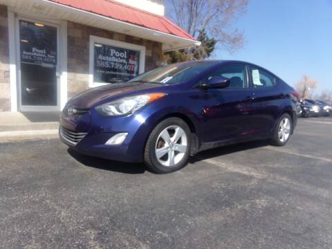 2013 Hyundai Elantra for sale at Pool Auto Sales Inc in Spencerport NY