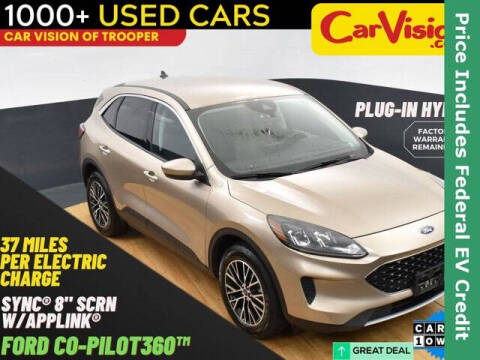 2021 Ford Escape Plug-In Hybrid for sale at Car Vision of Trooper in Norristown PA