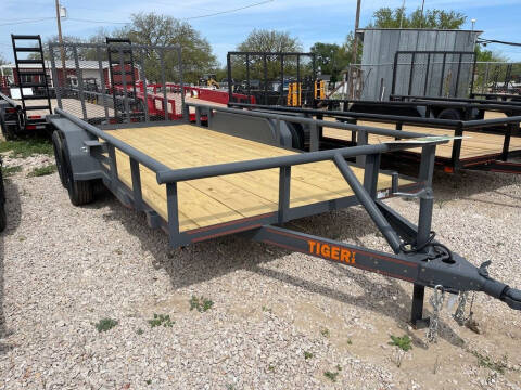 2023 TIGER - Utility Trailer -  77 X 16 - for sale at LJD Sales in Lampasas TX