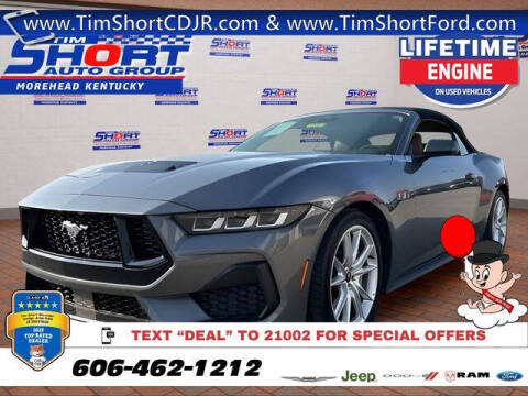 2024 Ford Mustang for sale at Tim Short Chrysler Dodge Jeep RAM Ford of Morehead in Morehead KY