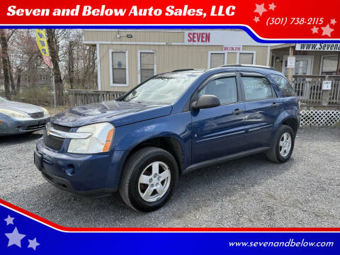 2008 Chevrolet Equinox for sale at Seven and Below Auto Sales, LLC in Rockville MD
