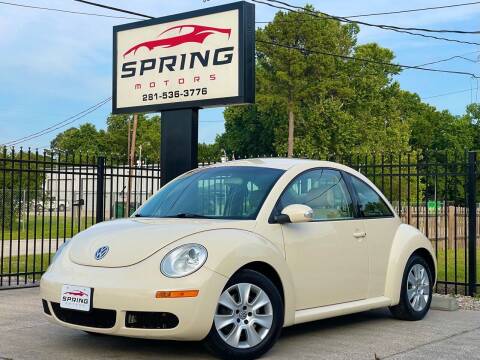 2008 Volkswagen New Beetle for sale at Spring Motors in Spring TX