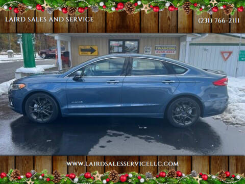 2019 Ford Fusion Hybrid for sale at LAIRD SALES AND SERVICE in Muskegon MI