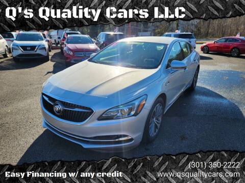 2019 Buick LaCrosse for sale at Q's Quality Cars LLC in Capitol Heights MD