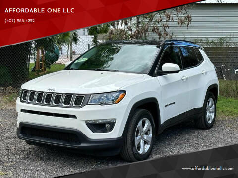 2018 Jeep Compass for sale at AFFORDABLE ONE LLC in Orlando FL