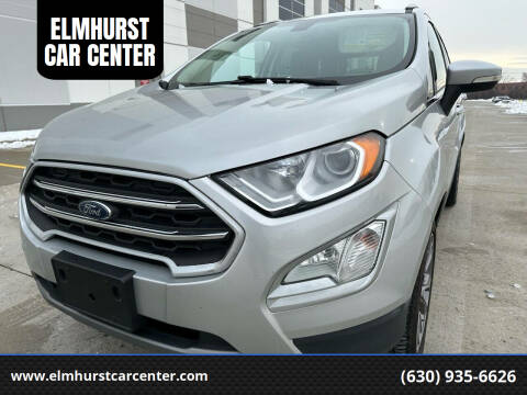 2020 Ford EcoSport for sale at ELMHURST CAR CENTER in Elmhurst IL