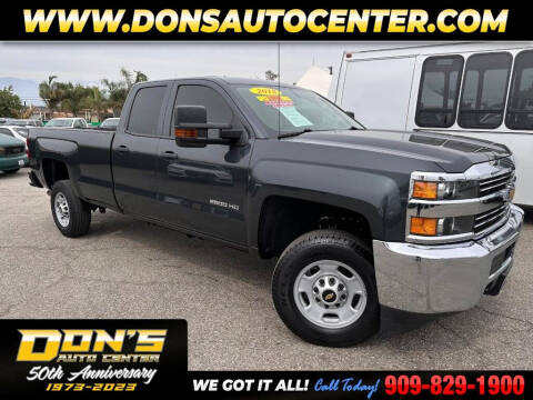 2018 Chevrolet Silverado 2500HD for sale at Dons Auto Center in Fontana CA