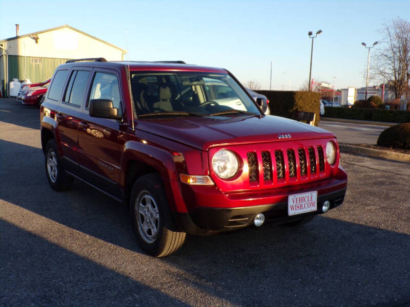 2014 Jeep Patriot for sale at Vehicle Wish Auto Sales in Frederick MD