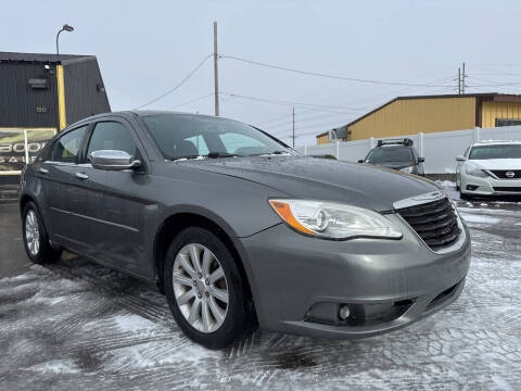 2013 Chrysler 200 for sale at BELOW BOOK AUTO SALES in Idaho Falls ID