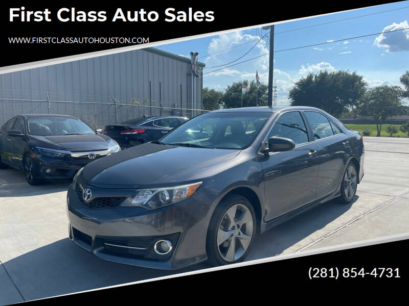 2014 Toyota Camry for sale at First Class Auto Sales in Sugar Land TX