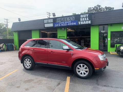 2008 Lincoln MKX for sale at Xpress Auto Sales in Roseville MI