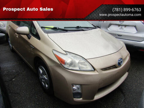 2010 Toyota Prius for sale at Prospect Auto Sales in Waltham MA