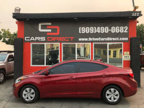 2016 Hyundai Elantra for sale at Cars Direct in Ontario CA