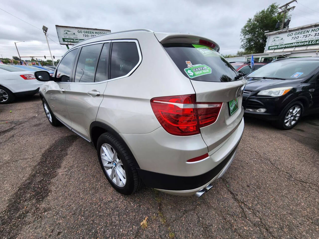 2013 BMW X3 for sale at GO GREEN MOTORS in Lakewood, CO