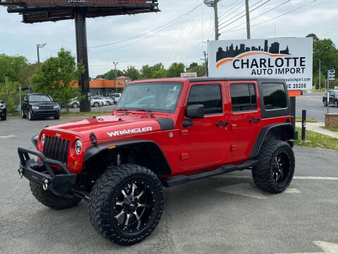 2008 Jeep Wrangler Unlimited for sale at Charlotte Auto Import in Charlotte NC