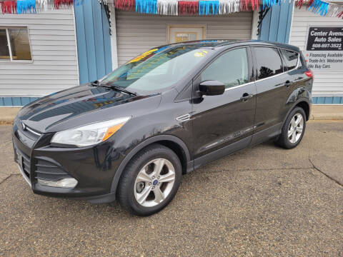 2013 Ford Escape for sale at CENTER AVENUE AUTO SALES in Brodhead WI
