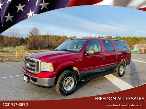 2005 Ford Excursion for sale at Freedom Auto Sales in Chantilly VA