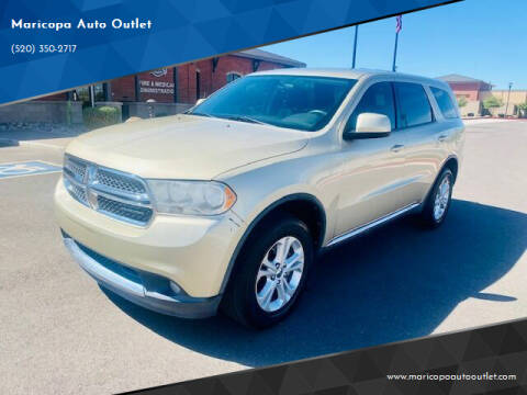2012 Dodge Durango for sale at Maricopa Auto Outlet in Maricopa AZ