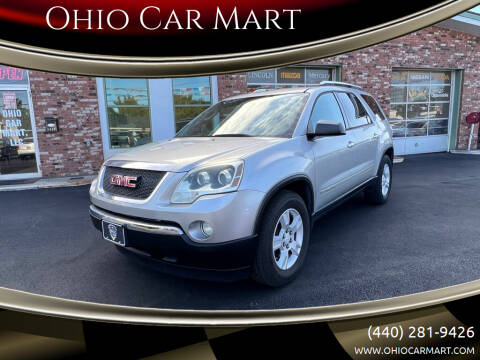 2008 GMC Acadia for sale at Ohio Car Mart in Elyria OH