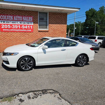 2016 Honda Accord for sale at Colvin Auto Sales in Tuscaloosa AL