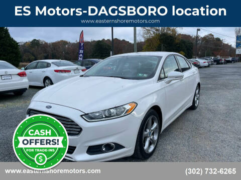2014 Ford Fusion for sale at ES Motors-DAGSBORO location in Dagsboro DE