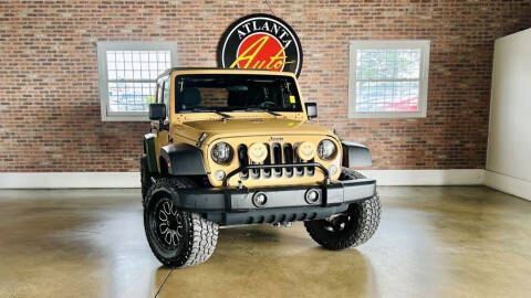 2014 Jeep Wrangler Unlimited for sale at Atlanta Auto Brokers in Marietta GA