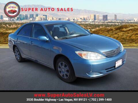 2003 Toyota Camry for sale at Super Auto Sales in Las Vegas NV